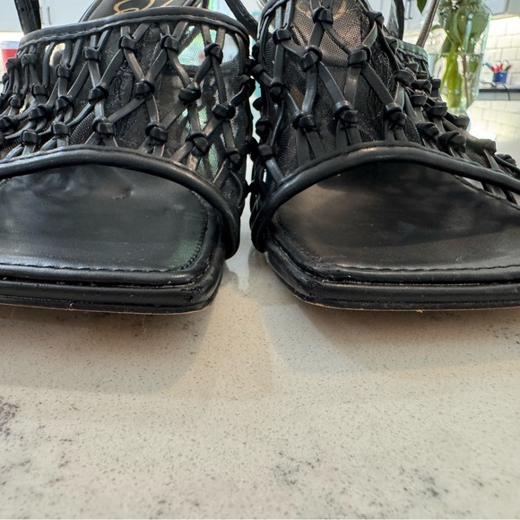Sam Edelman Women's Candice Ankle Strap High Heel Sandals Sz 10 Black - Picture 7 of 14